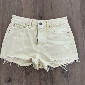 NWT GRLFRND Cindy High-rise Short Size 26